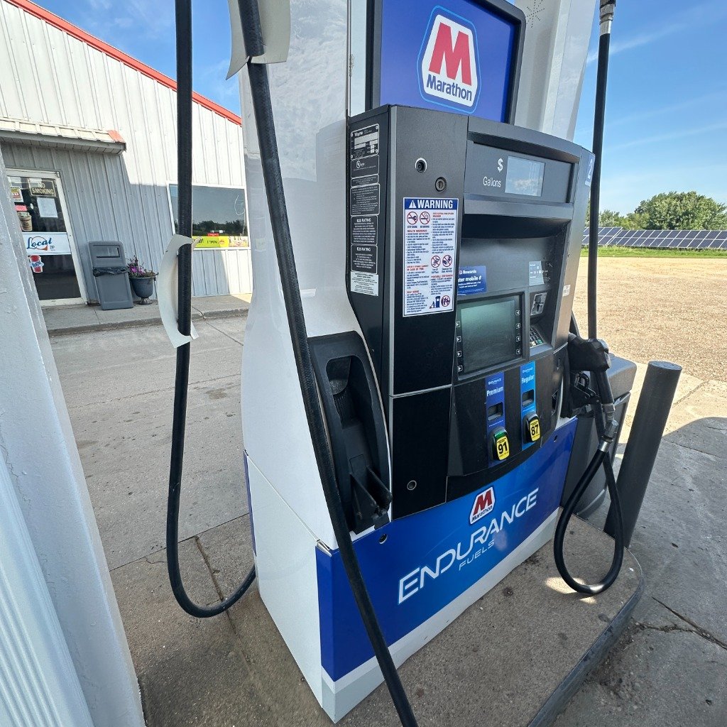 Ruthton Express Marathon Gas Pump