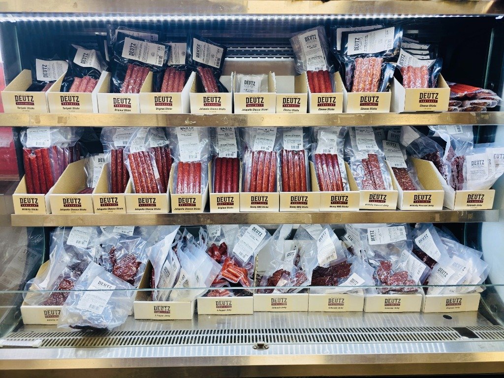 Wall of Beef Jerky